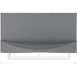 Umbra Nightfall Blackout 51 to 72 Inches Panel, Charcoal(Charcoal)