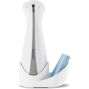 Umbra OTTO Automatic Soap Dispenser Touchless, Hands Free Pump for Kitchen or Bathroom, Regular, White(White)