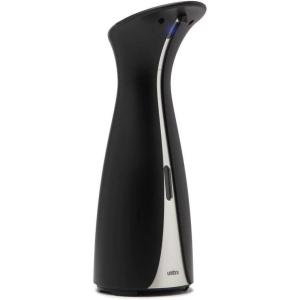 Umbra Otto Automatic Soap Dispenser Touchless, Hands Free Pump for Kitchen or Bathroom, 8.5 oz, Black(Black)
