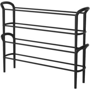 Umbra Shoestack Shoe Rack, Black