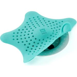 Umbra Starfish Drain Cover/Hair Catcher, Surf Blue(Surf Blue)