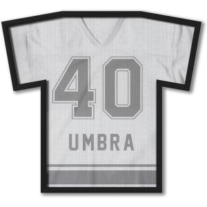Umbra T-Frame, Unique T-Shirt Display Case to Showcase Adult Sized T-Shirts (Small to Large), Black(Large)