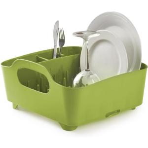 Umbra Tub Dish Rack, Charcoal (330590-149)(Avocado)