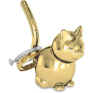 Umbra Zoola Cat Ring Holder, Brass(Brass)