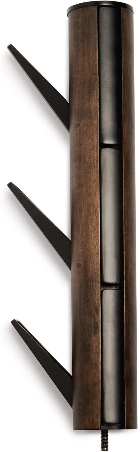 image:imageUmbra Flapper Coat Rack Clothing Hanger Umbrella Holder and Hat Organizer Great for Entryway BlackWalnut 320361048BlackWalnut