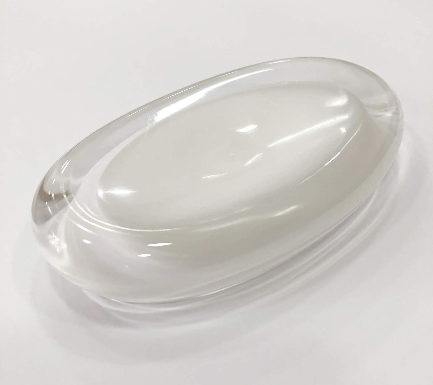 image:imageUmbra Gloss Soap Dish Clear with WhiteWhite