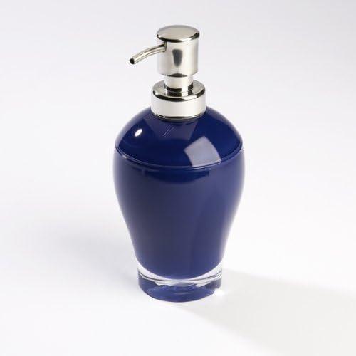 image:imageUmbra Gloss Soap Pump Clear with WhiteCobalt Blue