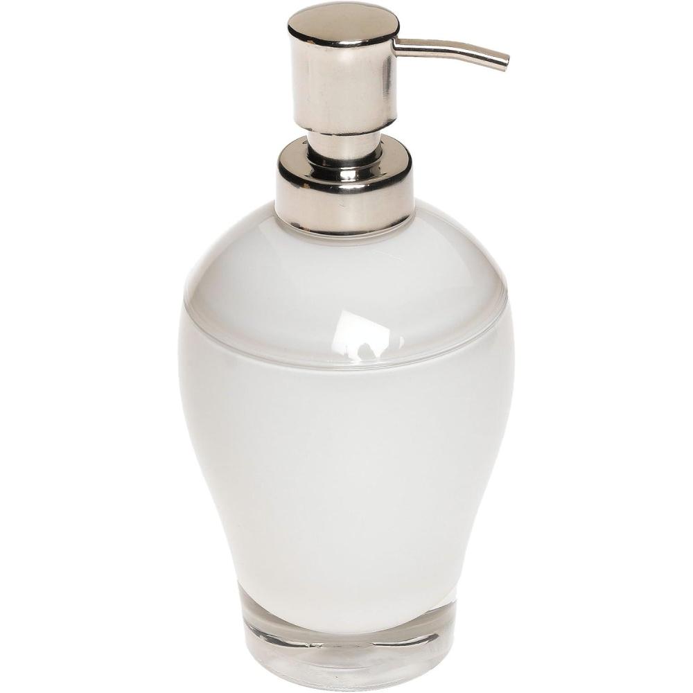image:imageUmbra Gloss Soap Pump Clear with WhiteWhite