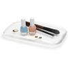 Umbra Droplet Tray Jewelry Display/Holder, Bathroom Accessory/Amenity Holder – Clear Acrylic, Looks Like Glass(9.8″ x 5.9″ x 0.8″ (Pack of 3))