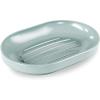 Umbra Step Swing-Top Waste Can, Black(Ocean Blue)