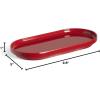 Umbra Step Swing-Top Waste Can, Black(Red)