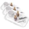 Umbra Droplet Tray Jewelry Display/Holder, Bathroom Accessory/Amenity Holder – Clear Acrylic, Looks Like Glass(9.8″ x 5.9″ x 0.8″ (Pack of 3))