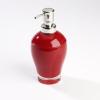 Umbra Gloss Soap Pump, Clear with White(Rouge)