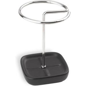 Umbra Kona Ceramic Toothbrush Holder, Black(Black)