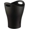 Umbra Garbino Trash Can 2.25-Gallon (8.5L) Capacity, Black(Black)