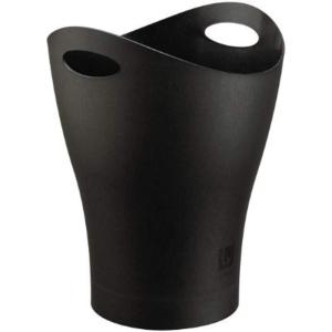 Umbra Garbino Trash Can 2.25-Gallon (8.5L) Capacity, Black(Black)