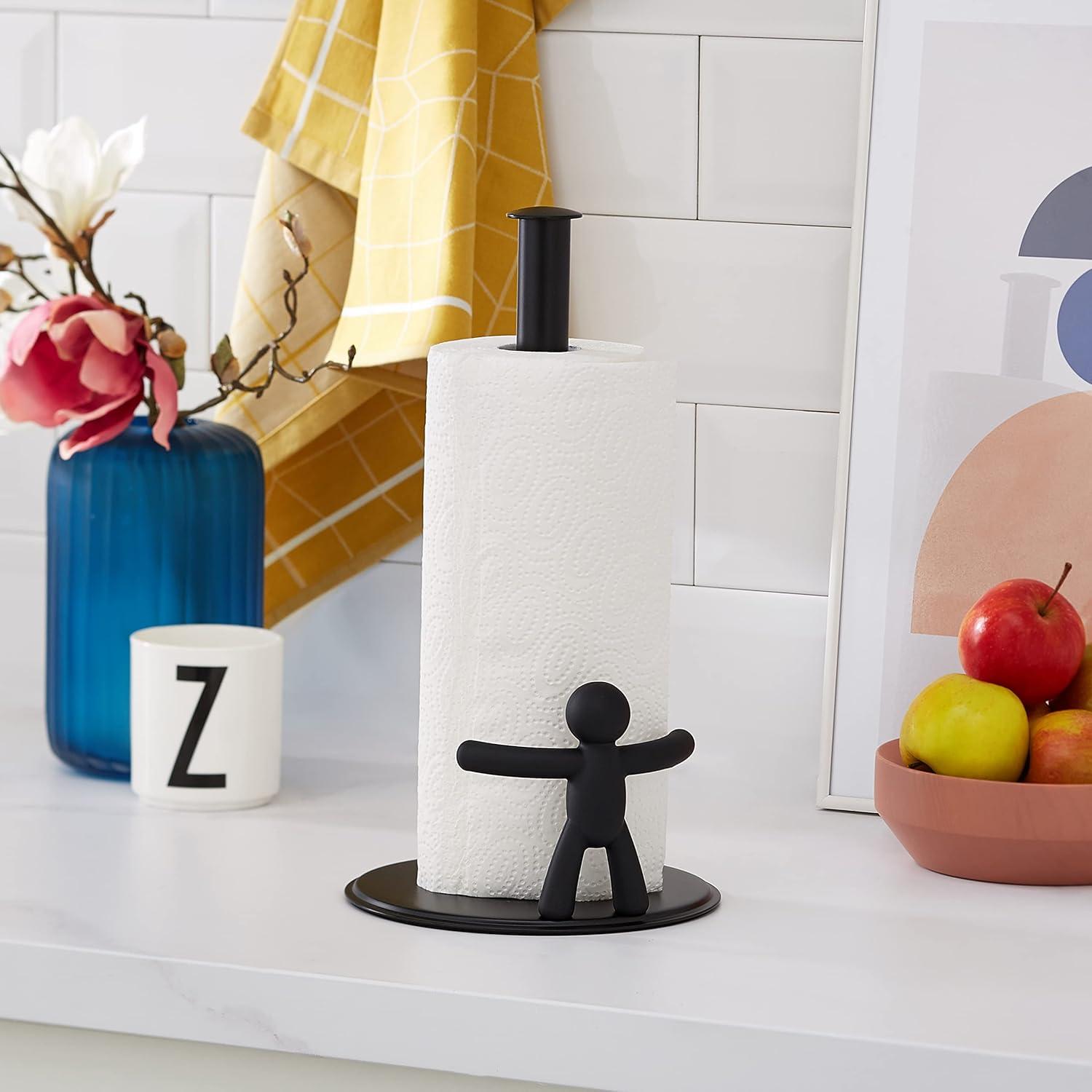 image:imageUmbra Buddy Paper Towel Holder Stand for Kitchen Countertop BlackBlack
