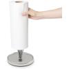 Ribbon Paper Towel Holder, Black/Black(Nickel/Grey)