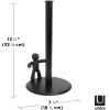 Umbra Buddy Paper Towel Holder Stand for Kitchen Countertop, Black(Black)