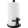 Umbra Buddy Paper Towel Holder Stand for Kitchen Countertop, Black(Black)