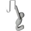 Umbra Buddy Space-Saving Over The Cabinet Storage Hooks, Kitchen and Bathroom Organizer(Gray)