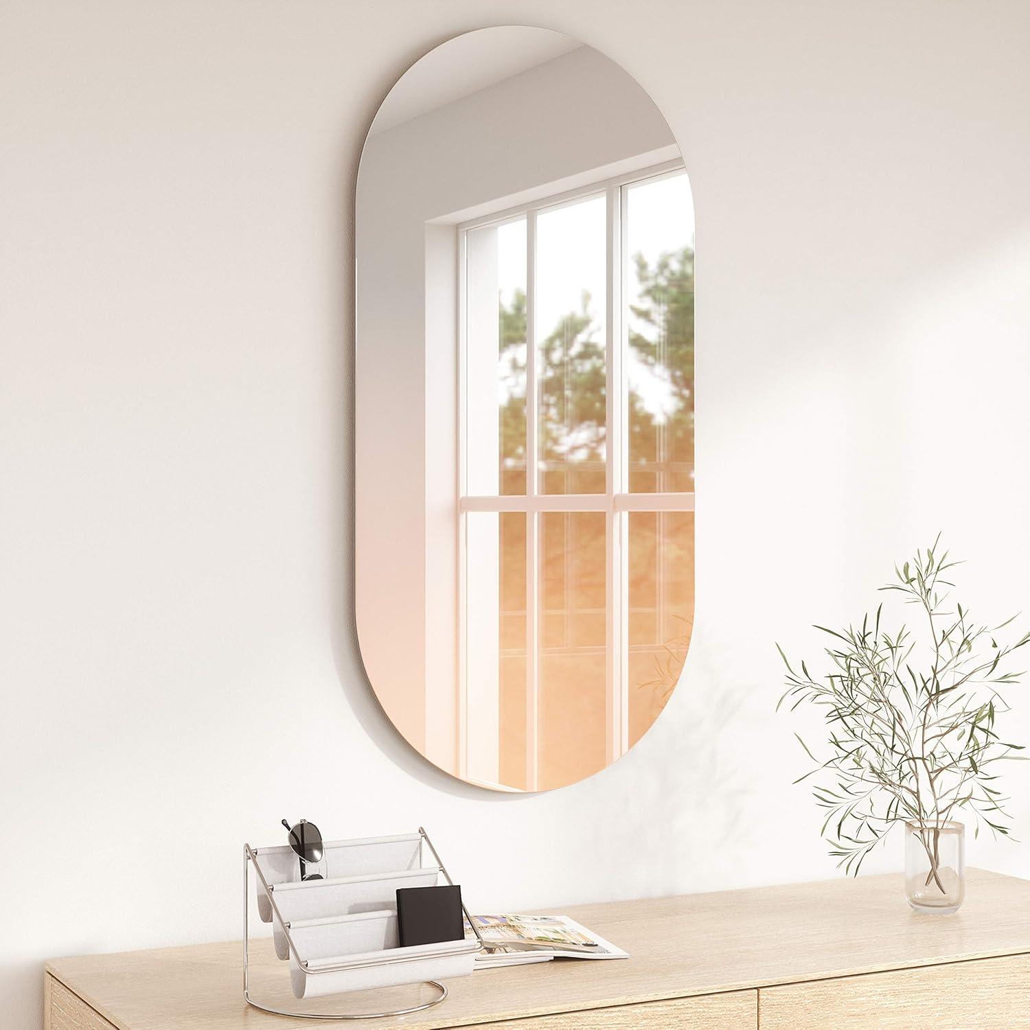 image:imageUmbra Misto Oval Mirror Copper