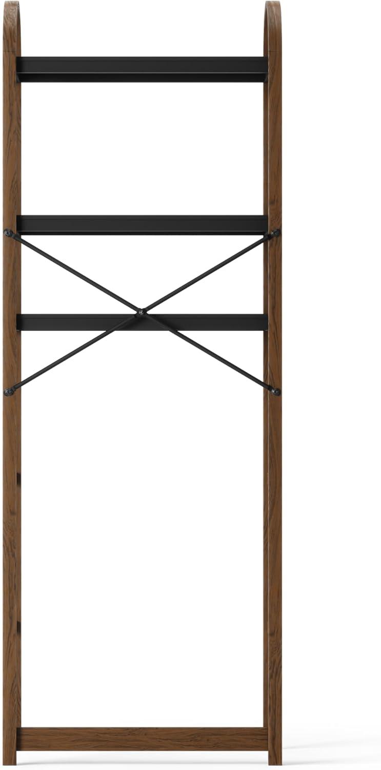image:imageUmbra Bellwood ThreeTier Shelf Book Case Display with 3 Shelves WhiteNaturalBlackWalnut