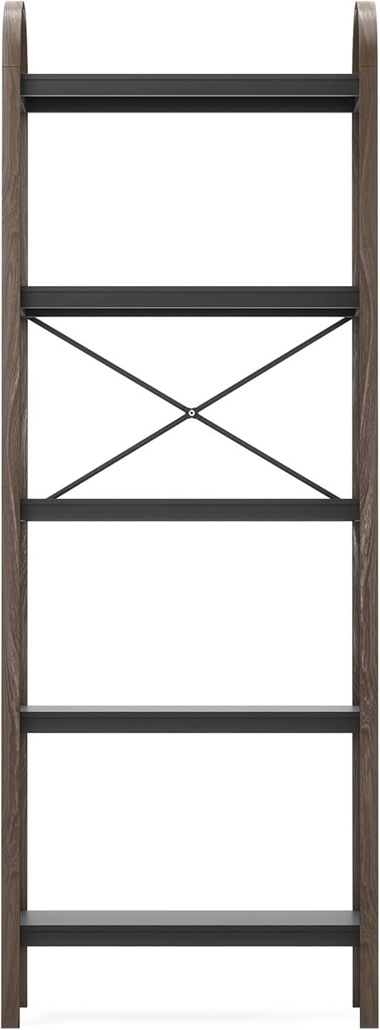 image:imageUmbra Bellwood ThreeTier Shelf Book Case Display with 3 Shelves WhiteNaturalBlackWalnut