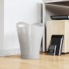 Umbra 082857-661 Garbino Small Trash/Waste Can – Polypropylene – Metallic White