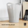 Umbra 082857-661 Garbino Small Trash/Waste Can – Polypropylene – Metallic White