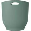 Umbra Harlo, 2.4 Gallon, White Sleek & Stylish Bathroom Trash Can, Small Garbage Bin Wastebasket for Narrow Spaces at Home or Office, 2-1/2 Gallon Capacity, 2.3-1012181-660(Spruce)