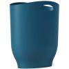 Umbra Harlo, 2.4 Gallon, White Sleek & Stylish Bathroom Trash Can, Small Garbage Bin Wastebasket for Narrow Spaces at Home or Office, 2-1/2 Gallon Capacity, 2.3-1012181-660(Lagoon Blue)