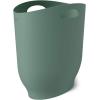 Umbra Harlo, 2.4 Gallon, White Sleek & Stylish Bathroom Trash Can, Small Garbage Bin Wastebasket for Narrow Spaces at Home or Office, 2-1/2 Gallon Capacity, 2.3-1012181-660(Spruce)