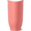 Umbra Harlo, 2.4 Gallon, White Sleek & Stylish Bathroom Trash Can, Small Garbage Bin Wastebasket for Narrow Spaces at Home or Office, 2-1/2 Gallon Capacity, 2.3-1012181-660(Coral)