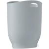Umbra Harlo, 2.4 Gallon, White Sleek & Stylish Bathroom Trash Can, Small Garbage Bin Wastebasket for Narrow Spaces at Home or Office, 2-1/2 Gallon Capacity, 2.3-1012181-660(Gray)