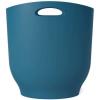 Umbra Harlo, 2.4 Gallon, White Sleek & Stylish Bathroom Trash Can, Small Garbage Bin Wastebasket for Narrow Spaces at Home or Office, 2-1/2 Gallon Capacity, 2.3-1012181-660(Lagoon Blue)