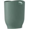 Umbra Harlo, 2.4 Gallon, White Sleek & Stylish Bathroom Trash Can, Small Garbage Bin Wastebasket for Narrow Spaces at Home or Office, 2-1/2 Gallon Capacity, 2.3-1012181-660(Spruce)