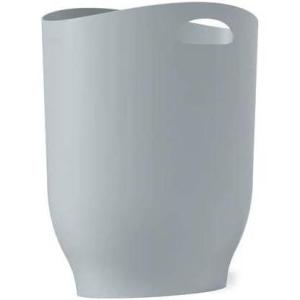 Umbra Harlo, 2.4 Gallon, White Sleek & Stylish Bathroom Trash Can, Small Garbage Bin Wastebasket for Narrow Spaces at Home or Office, 2-1/2 Gallon Capacity, 2.3-1012181-660(Gray)