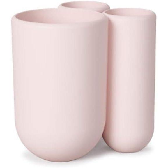 image:imageUmbra Touch Toilet Brush with Open Back Hideaway Holder BlackBlush Pink