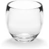 Umbra Droplet Tumbler Durable Acrylic Bathroom Accessories Holder – Modern Functional Clear Glass Tooth Brush Organizer – Perfect for Holding Toothbrushes, Make-up Brushes & Various Bath Items(Clear)