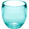 Umbra Droplet Tumbler Durable Acrylic Bathroom Accessories Holder – Modern Functional Clear Glass Tooth Brush Organizer – Perfect for Holding Toothbrushes, Make-up Brushes & Various Bath Items(Surf Blue)