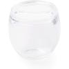 Umbra Droplet Tumbler Durable Acrylic Bathroom Accessories Holder – Modern Functional Clear Glass Tooth Brush Organizer – Perfect for Holding Toothbrushes, Make-up Brushes & Various Bath Items(Clear)
