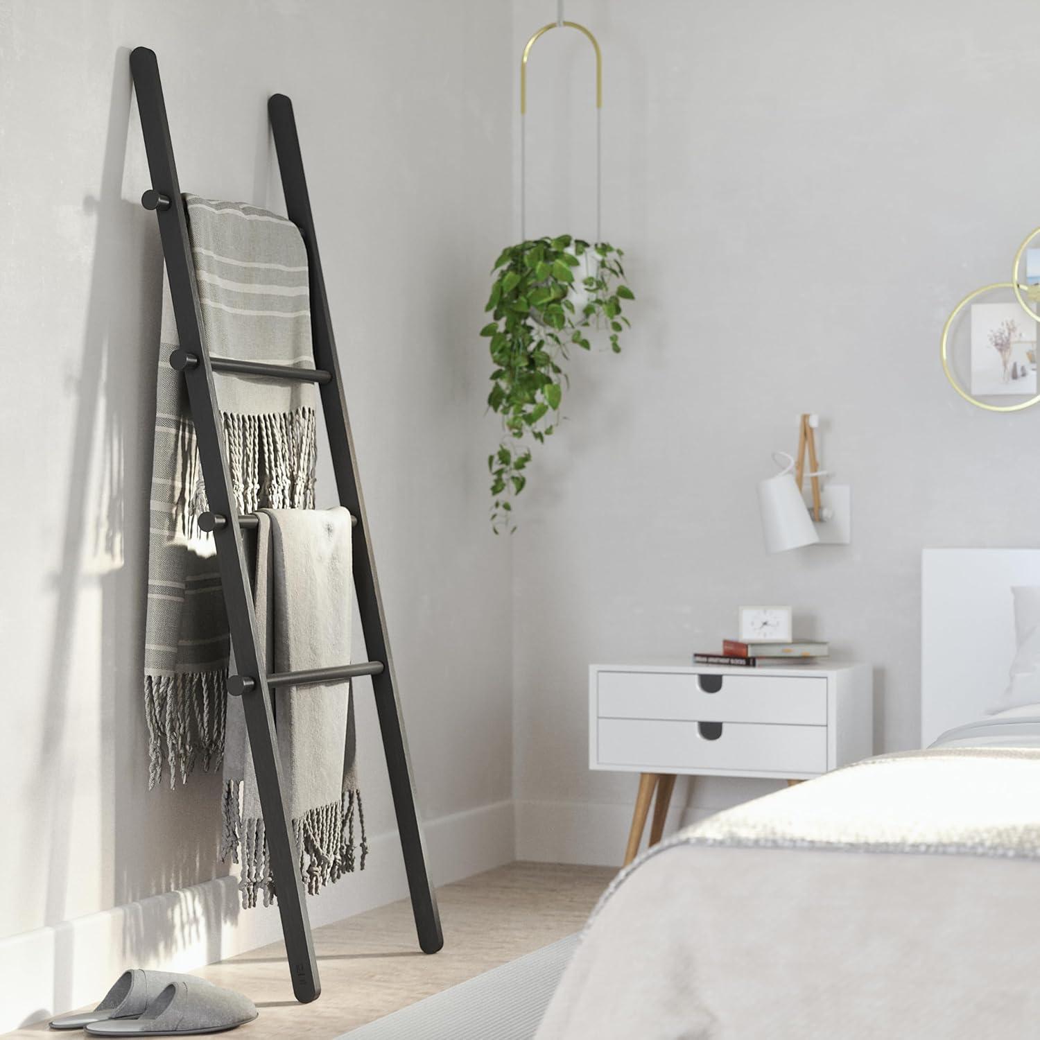 image:imageUmbra Leana Ladder WhiteBlack
