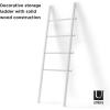 Umbra Leana Ladder, White(White)