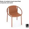 Umbra Ringo Comfortable Seating Indoors and Outdoors, Weather-Resistant, Sierra(Sierra)