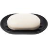 Umbra Touch Soap Dish Container for Bathroom, Black(Black)
