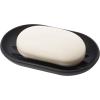Umbra Touch Soap Dish Container for Bathroom, Black(Black)