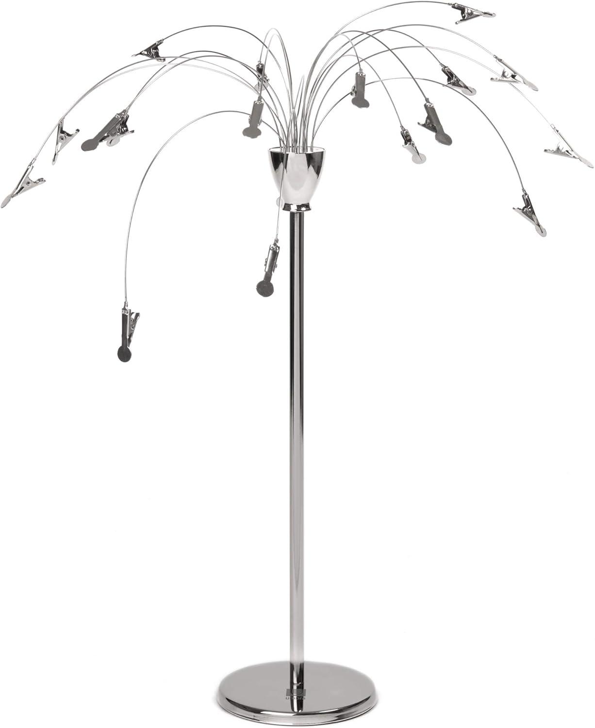 image:imageUmbra Fotofalls Desktop Photo Holder and Picture Stand with Plated Wire and Metal Clips NickelMedium