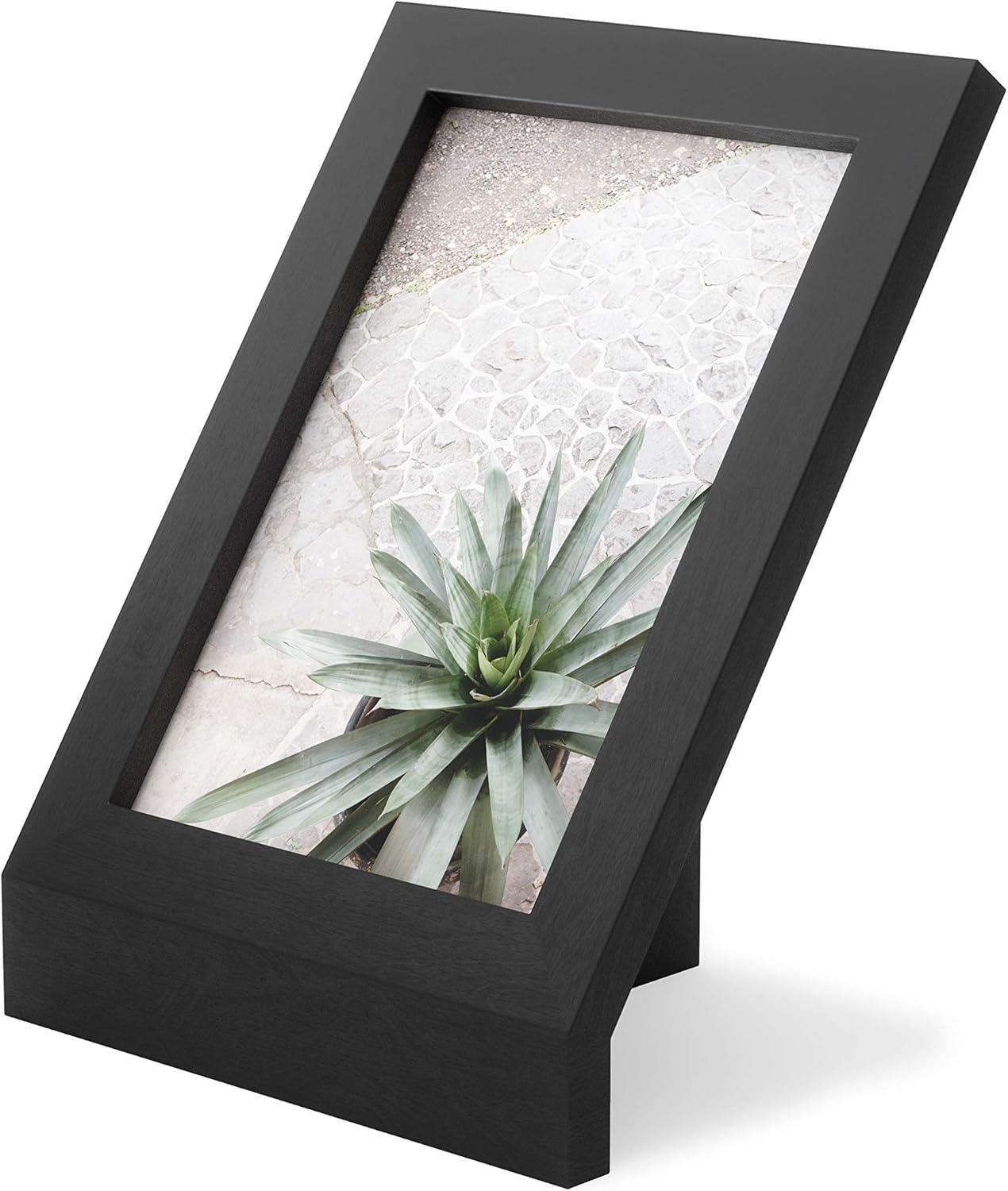 image:imageUmbra Podium Layered Angular Picture Frame for Desktop and Wall 4x61016x1524cm BlackBlack
