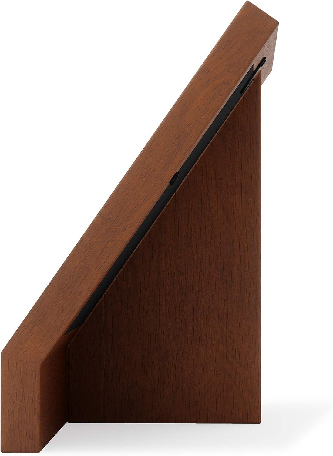 image:imageUmbra Podium Layered Angular Picture Frame for Desktop and Wall 4x61016x1524cm BlackWalnut